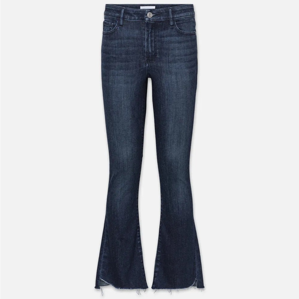 FRAME Le Crop Mini Boot Cascade Hem Jeans in Naples 26